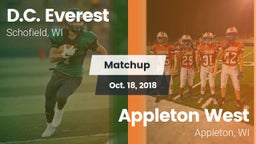 Matchup: Everest  vs. Appleton West  2018