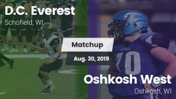Matchup: Everest  vs. Oshkosh West  2019