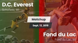 Matchup: Everest  vs. Fond du Lac  2019