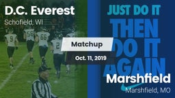 Matchup: Everest  vs. Marshfield  2019