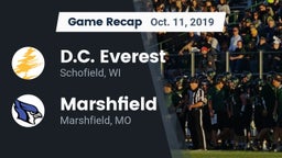 Recap: D.C. Everest  vs. Marshfield  2019
