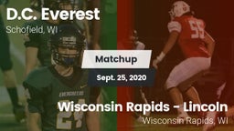 Matchup: Everest  vs. Wisconsin Rapids - Lincoln  2020