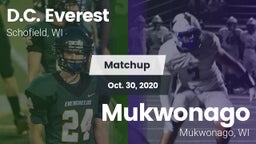 Matchup: Everest  vs. Mukwonago  2020