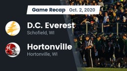 Recap: D.C. Everest  vs. Hortonville  2020