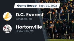 Recap: D.C. Everest  vs. Hortonville  2022