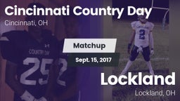 Matchup: Cin. Country Day HS vs. Lockland  2017