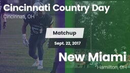 Matchup: Cin. Country Day HS vs. New Miami  2017