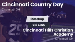 Matchup: Cin. Country Day HS vs. Cincinnati Hills Christian Academy 2017