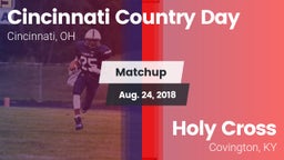 Matchup: Cin. Country Day HS vs. Holy Cross  2018
