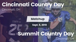 Matchup: Cin. Country Day HS vs. Summit Country Day 2019