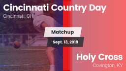 Matchup: Cin. Country Day HS vs. Holy Cross  2019