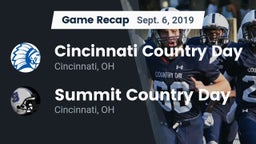 Recap: Cincinnati Country Day  vs. Summit Country Day 2019