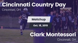 Matchup: Cin. Country Day HS vs. Clark Montessori  2019