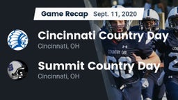 Recap: Cincinnati Country Day  vs. Summit Country Day 2020