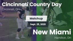Matchup: Cin. Country Day HS vs. New Miami  2020