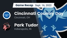 Recap: Cincinnati Country Day  vs. Park Tudor  2022