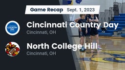 Recap: Cincinnati Country Day  vs. North College Hill  2023