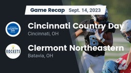 Recap: Cincinnati Country Day  vs. Clermont Northeastern  2023