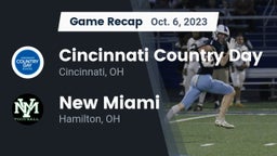 Recap: Cincinnati Country Day  vs. New Miami  2023