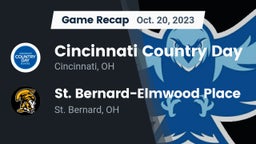 Recap: Cincinnati Country Day  vs. St. Bernard-Elmwood Place  2023
