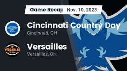 Recap: Cincinnati Country Day  vs. Versailles  2023