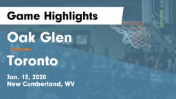 Oak Glen  vs Toronto Game Highlights - Jan. 13, 2020