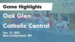 Oak Glen  vs Catholic Central  Game Highlights - Jan. 12, 2023
