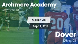 Matchup: Archmere Academy vs. Dover  2018