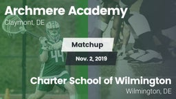 Matchup: Archmere Academy vs. Charter School of Wilmington 2019