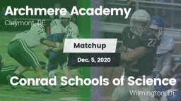 Matchup: Archmere Academy vs. Conrad Schools of Science 2020