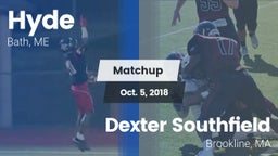 Matchup: Hyde  vs. Dexter Southfield  2018