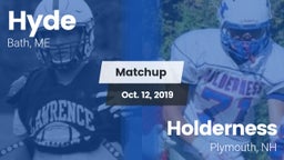 Matchup: Hyde  vs. Holderness  2019