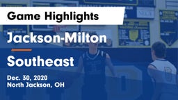 Jackson-Milton  vs Southeast  Game Highlights - Dec. 30, 2020