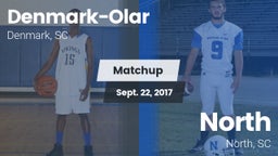 Matchup: Denmark-Olar High vs. North  2017