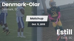 Matchup: Denmark-Olar High vs. Estill  2019