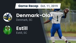 Recap: Denmark-Olar  vs. Estill  2019