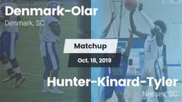 Matchup: Denmark-Olar High vs. Hunter-Kinard-Tyler  2019