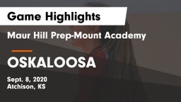 Maur Hill Prep-Mount Academy  vs OSKALOOSA  Game Highlights - Sept. 8, 2020