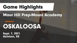 Maur Hill Prep-Mount Academy  vs OSKALOOSA  Game Highlights - Sept. 7, 2021