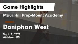 Maur Hill Prep-Mount Academy  vs Doniphan West  Game Highlights - Sept. 9, 2021