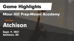 Maur Hill Prep-Mount Academy  vs Atchison  Game Highlights - Sept. 9, 2021