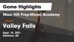 Maur Hill Prep-Mount Academy  vs Valley Falls Game Highlights - Sept. 14, 2021