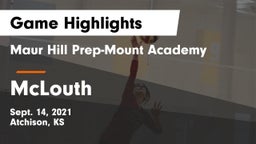 Maur Hill Prep-Mount Academy  vs McLouth  Game Highlights - Sept. 14, 2021