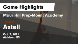Maur Hill Prep-Mount Academy  vs Axtell  Game Highlights - Oct. 2, 2021