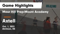 Maur Hill Prep-Mount Academy  vs Axtell  Game Highlights - Oct. 1, 2022