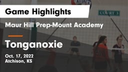 Maur Hill Prep-Mount Academy  vs Tonganoxie  Game Highlights - Oct. 17, 2022