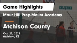 Maur Hill Prep-Mount Academy  vs Atchison County Game Highlights - Oct. 22, 2022