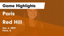 Paris  vs Red Hill Game Highlights - Jan. 6, 2022