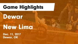 Dewar  vs New Lima  Game Highlights - Dec. 11, 2017