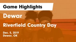 Dewar  vs Riverfield Country Day Game Highlights - Dec. 5, 2019